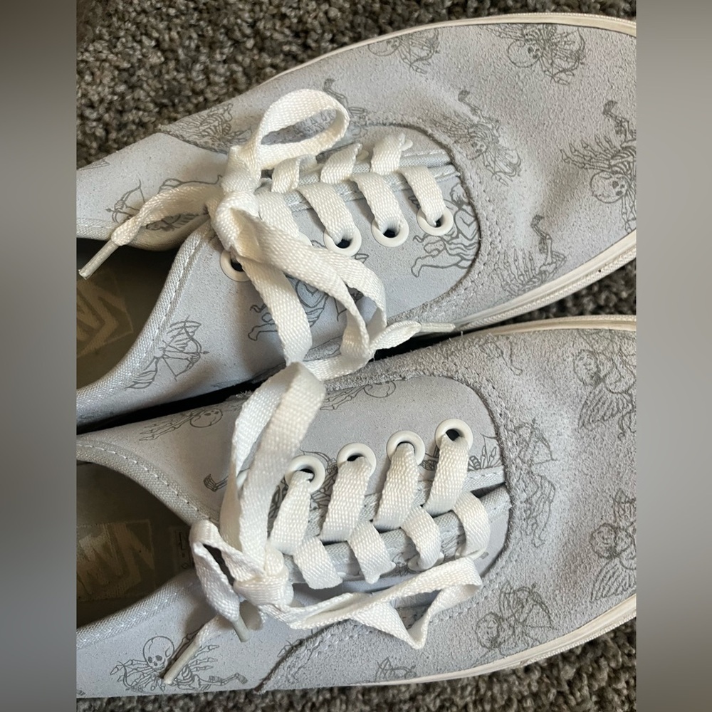VANS | Authentic ‘Love You to Death’ Sneakers 🌵W 10/M 8.5 - Picture 2 of 12